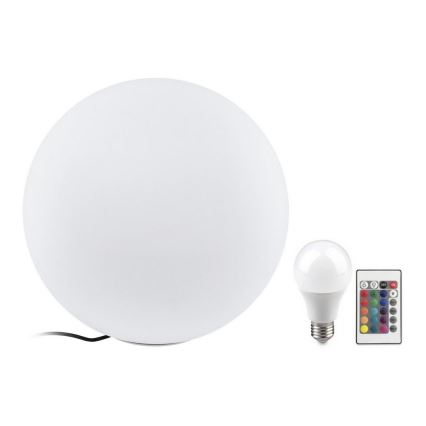 Eglo 55788 - LED RGBW Vonkajšia lampa MONTEROLO-C 1xE27/9W/230V 2700-6500K IP65 pr. 50 cm + diaľkové ovládanie