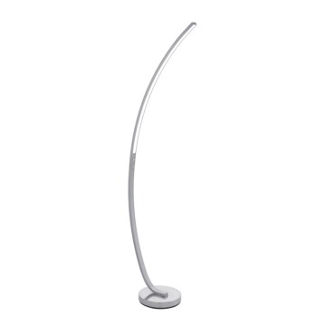 Eglo 55914 - LED Stmievateľná stojacia lampa LED/17,5W/230V matný chróm