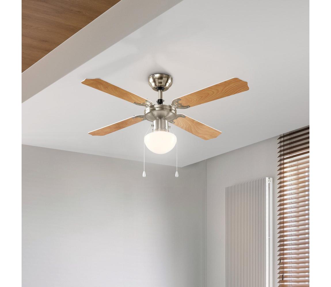 Eglo 56035 - LED stropný látor 1xE27/4,9W/230V priemer 106,6 cm 56035