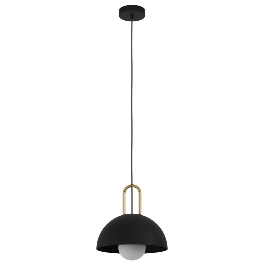 Eglo 56459 - Závesné svietidlo CALMANERA 1xE27/40W/230V čierne