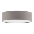 Eglo 56606 - LED Stropné svietidlo 2xE27/11W/230V priemer 38 cm sivá