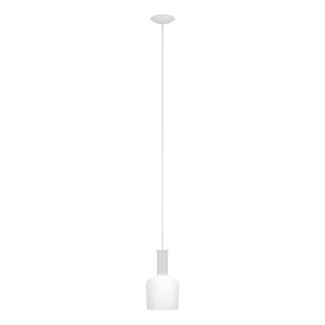 Eglo 62265 - Luster na lanku PASCOA PRO 1xE27/60W/230V 15,6 cm biela