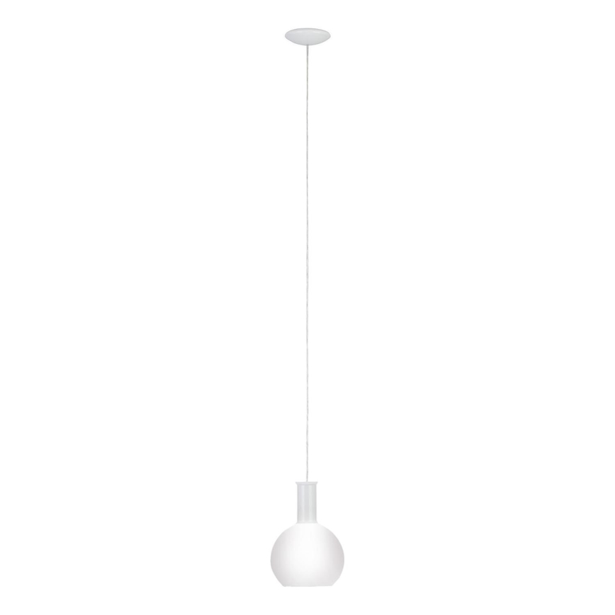 Eglo 62266 - Luster na lanku PASCOA PRO 1xE27/60W/230V 20 cm biela