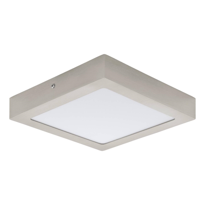 Eglo 64721 -LED Stropné svietidlo FUEVA PRO LED/19W/230V 4000K 22,5x22,5 cm matný chróm
