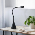 Eglo 64975 - LED Stmievateľná flexibilná stolná lampa SNAPORA PRO LED/3,5W/230V 3000K čierna