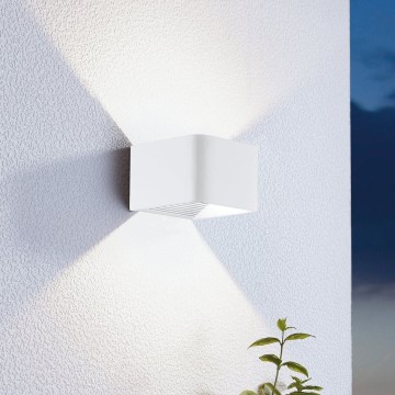 Eglo 65043 - LED Vonkajšie nástenné svietidlo DONINNI PRO LED/5W/230V IP44 biela