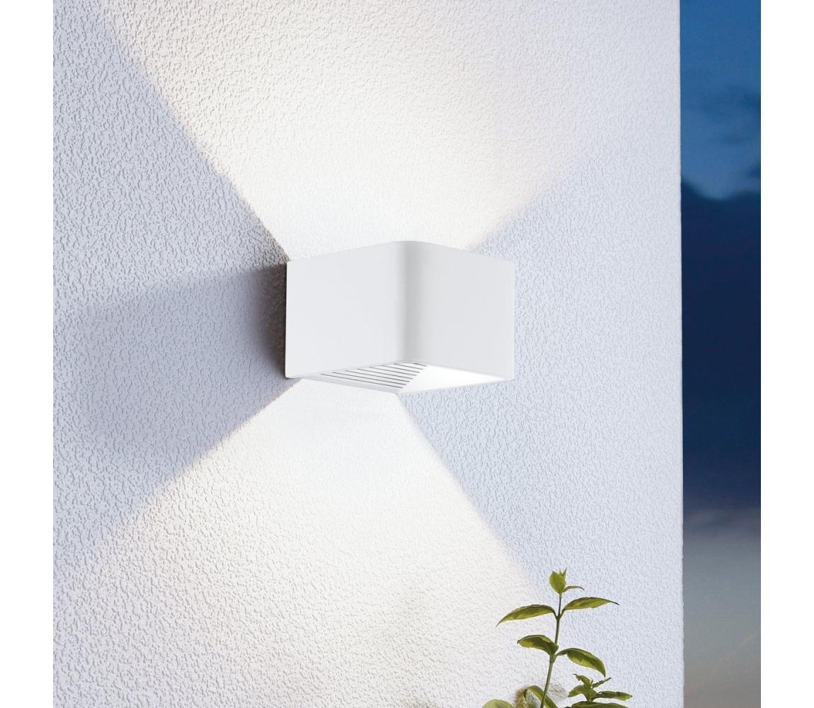 Eglo 65043 - LED Vonkajšie nástenné svietidlo DONINNI PRO LED/5W/230V IP44 biela