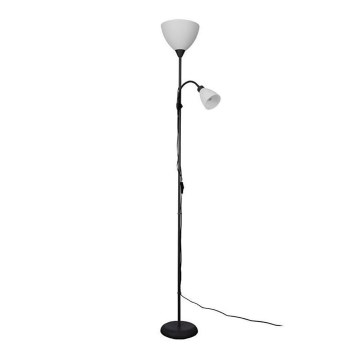 Eglo 74045 - Stojacia lampa MONTANINI-E 1xE27/40W/230V + E14/25W
