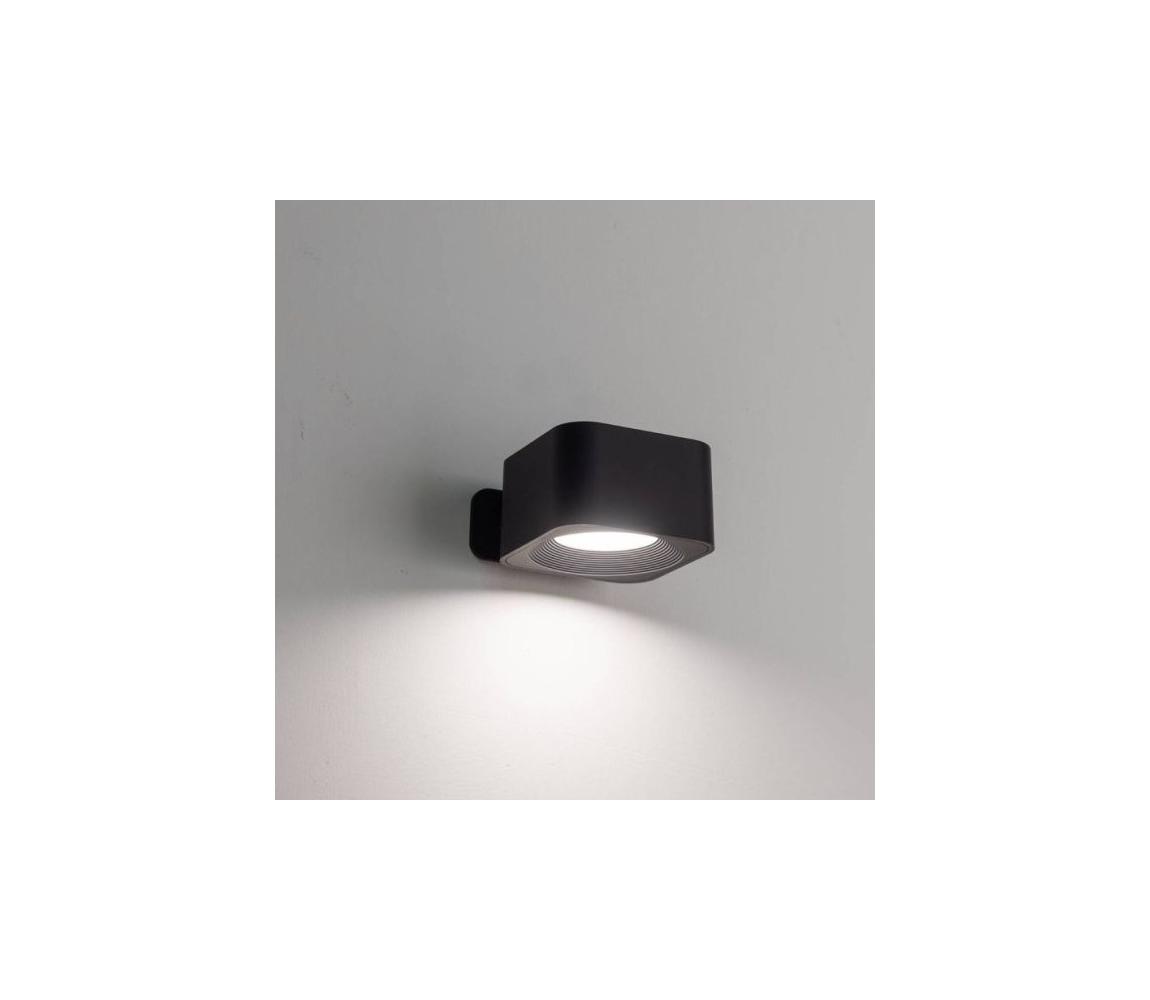Eglo 74119 - LED stmievateľné nabíjacie dotykové nástenné svietidlo MURAGLIE LED/5W/5V 2000 mAh čierne 74119