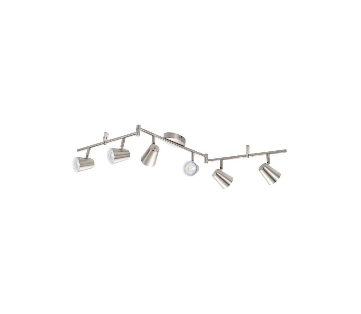 Eglo 75218 - LED Bodové svietidlo TRAVALE 6xGU10/3W/230V lesklý chróm 75218