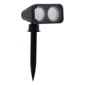 Eglo 75315 - LED Vonkajšia lampa NEMA 2xGU10/2,8W/230V 3000K IP44
