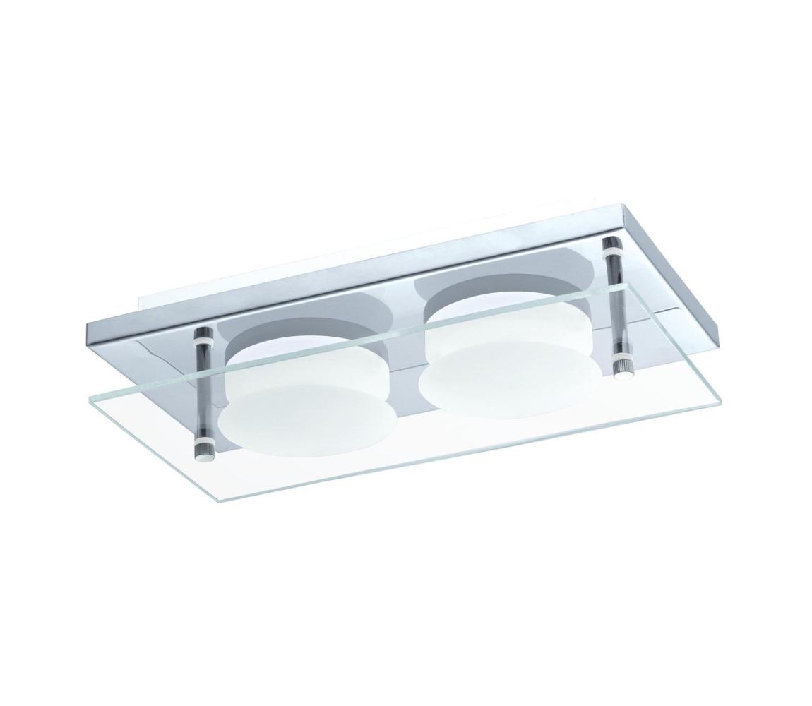 Eglo 75327 - LED stropné svietidlo ABIOLA 2xLED/6W/230V lesklý chróm 75327