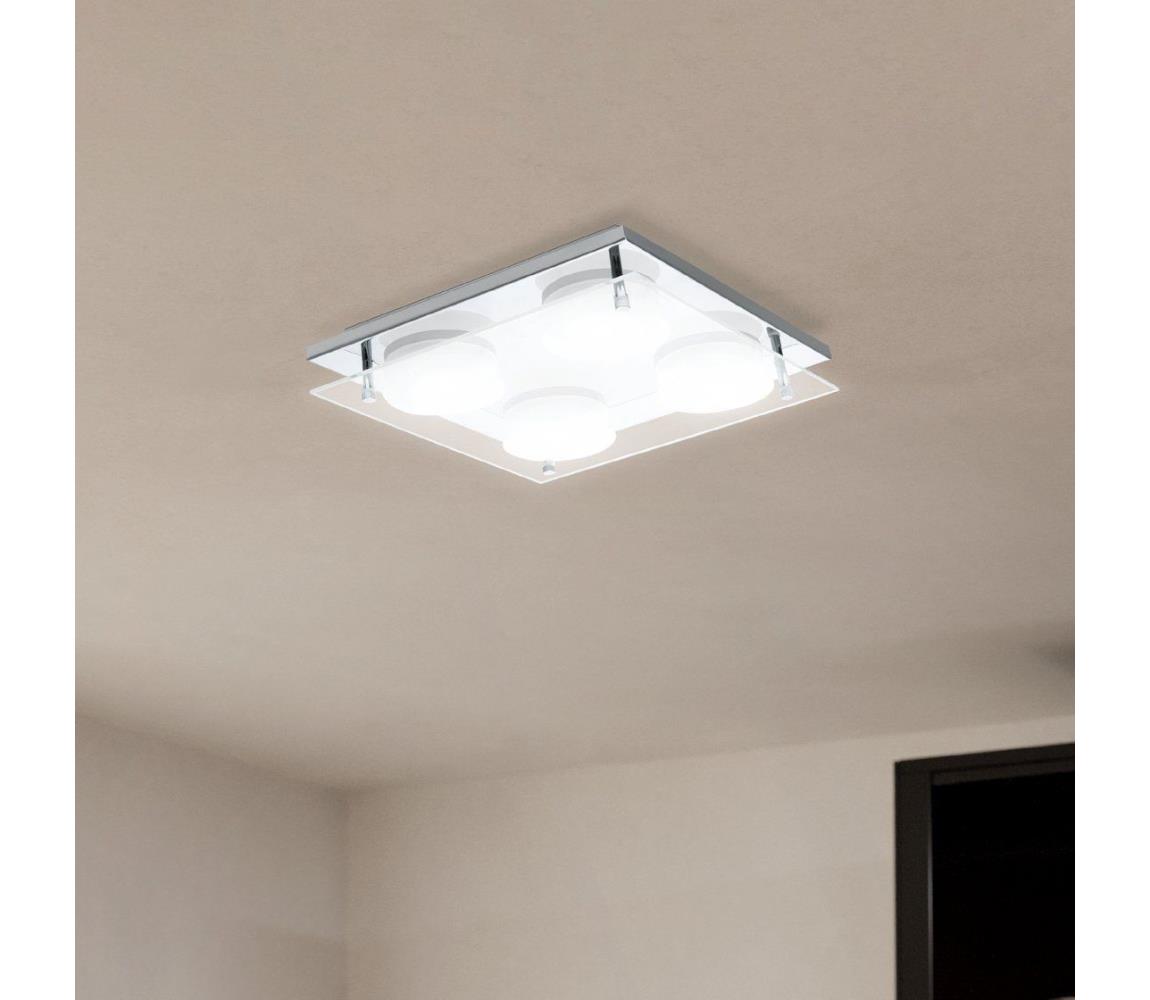 Eglo 75329 - LED stropné svietidlo ABIOLA 4xLED/6W/230V lesklý chróm 75329