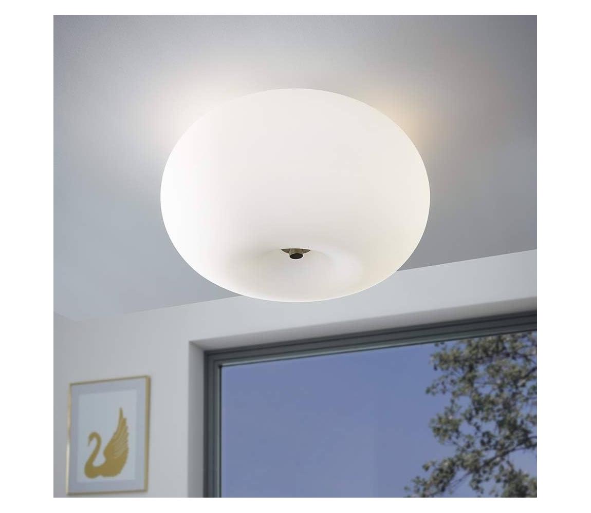 Eglo 75353 - LED RGBW Stmievateľné stropné svietidlo OPTICA-C 2xE27/7,5W/230V + DO 75353
