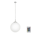 Eglo 75361 - LED RGBW Luster na lanku RONDO-C 1xE27/7,5W/230V