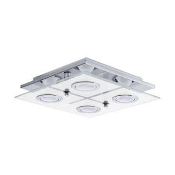 Eglo 75378 - LED RGBW Stmievateľné stropné svietidlo CABO-C 4xGU10/4W/230V + diaľkové ovládanie