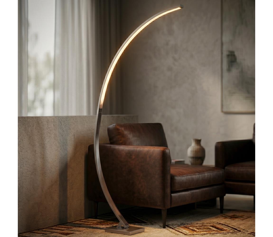 Eglo 75518 - LED stmievateľná dotyková stojacia lampa VILLA FRANCA LED/19W/230V 75518