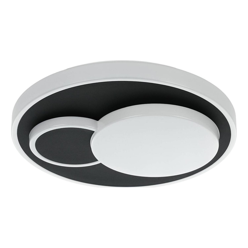 Eglo 75665 - LED Stropné svietidlo LEPRESO LED/19,5W/230V pr. 38,5 cm čierna