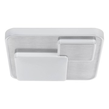 Eglo 75666 - LED Stropné svietidlo LEPRESO LED/19,5W/230V 38,5x38,5 cm matný chróm