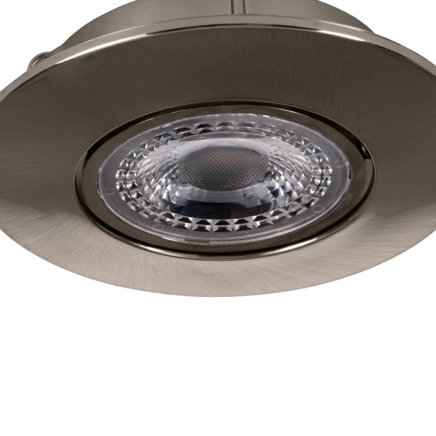 Eglo 75765 - SADA 3x LED Podhľadové svietidlo ZUJAR LED/3,4W/230V matný chróm