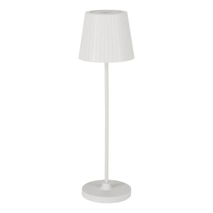 Eglo - LED stlmiteľná vonkajšia nabíjateľná stolová lampa LED/3,8W/5V 2400/3000/4000K 2000 mAh IP44 biela