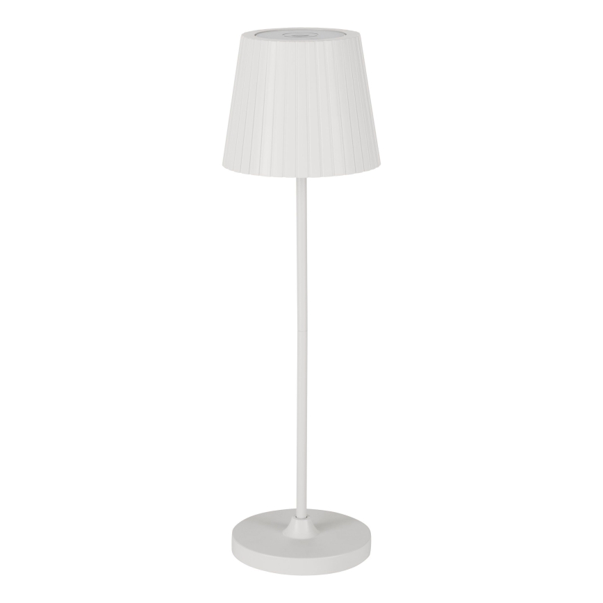Eglo - LED stlmiteľná vonkajšia nabíjateľná stolová lampa LED/3,8W/5V 2400/3000/4000K 2000 mAh IP44 biela