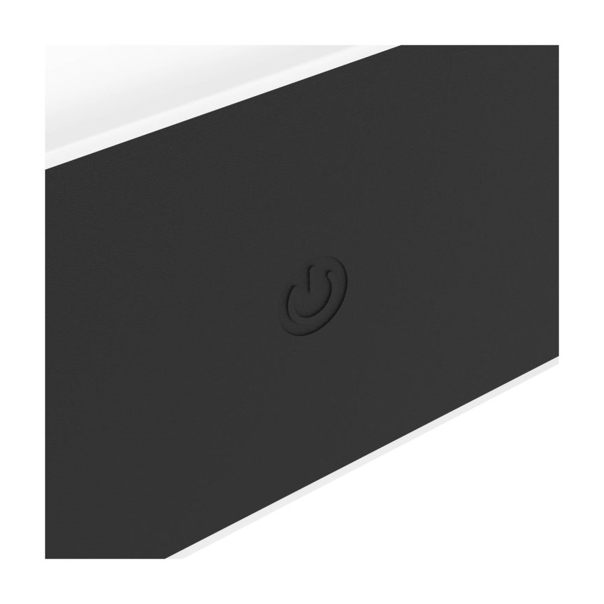 Eglo - LED Stmievateľné nabíjateľné dotykové vonkajšie nástenné svietidlo LED/5W/5V 2000 mAh 3000/4000/6500K IP44 čierne