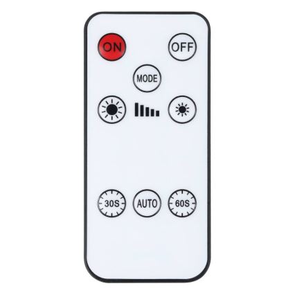 Eglo - LED RGBW stmievateľné nabíjacie nástenné svietidlo s pohybovým a súmrakovým senzorom LED/5V 2000 mAh biele + diaľkové ovládanie