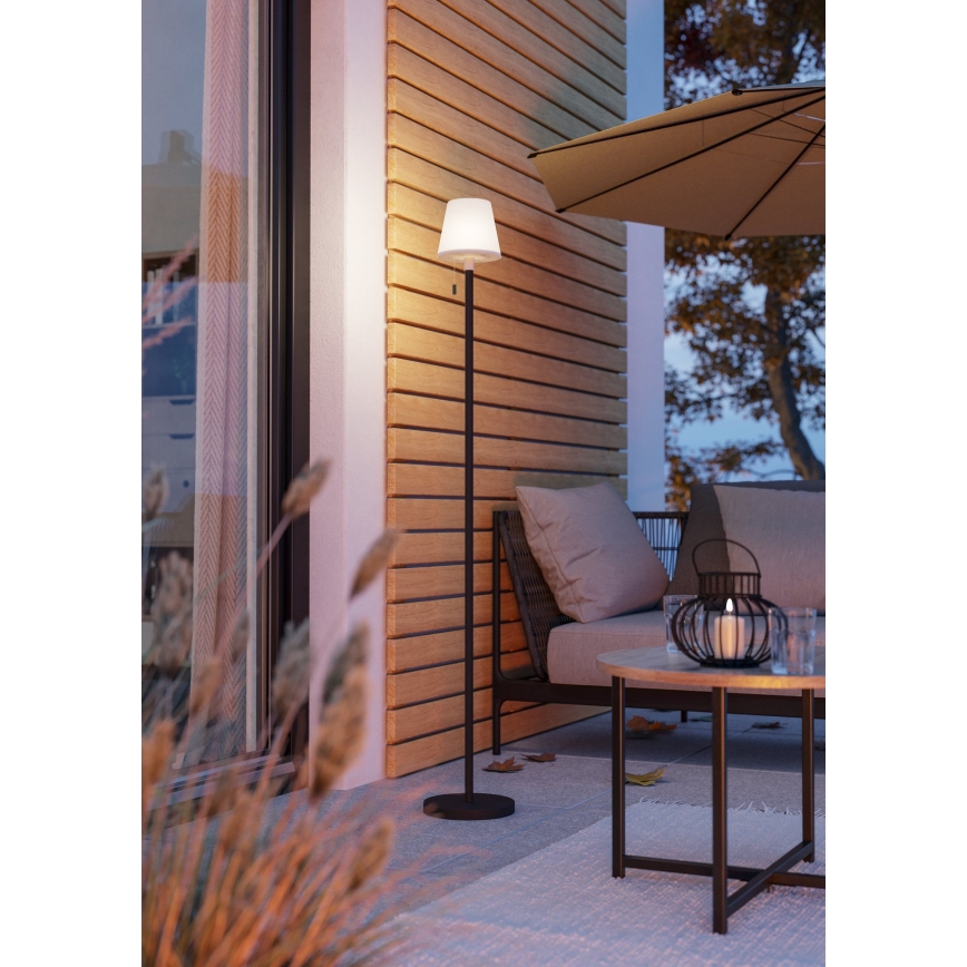 Eglo - LED RGBW stmievateľná vonkajšia nabíjateľná stojaca lampa LED/2,2W/3,7V 3000K 2200 mAh IP54