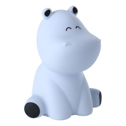 Eglo - LED RGBW Nabíjacie dotykové detské nočné svetlo LED/5W/5V 1200 mAh hroch