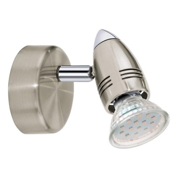 Eglo 78022 - LED Bodové svietidlo MAGNUM 1xGU10/3W/230V matný chróm