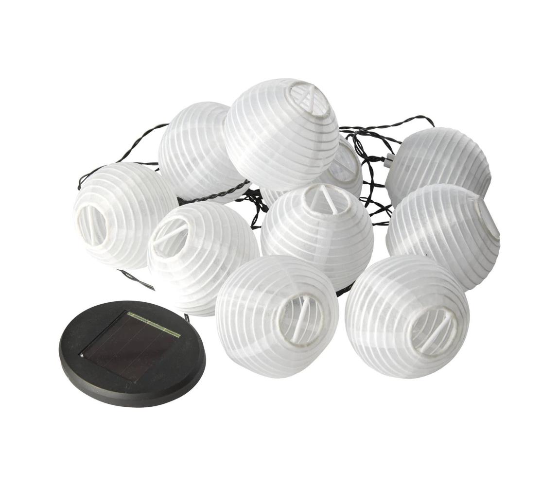 Eglo 780347 - LED solárny reťaz 10xLED/4,3m 300 mAh IP44 780347