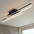 Eglo 780433 - LED kúpeľňové stropné svietidlo YANGUAS 2xLED/11W/230V 3000K IP44 čierna