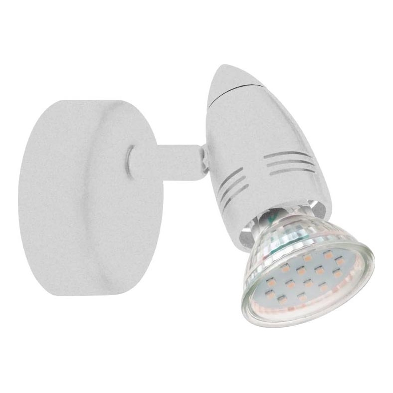 Eglo 780447 - LED Nástenné bodové svietidlo SABADELL 1xGU10/2,8W/230V 3000K biela