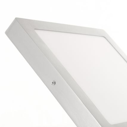 Eglo 78218 - LED stropné svietidlo FUEVA LED/22W/230V 30x30 cm matný chróm