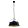 Eglo 78441 - Luster na reťazi COVALEDA 1xE27/60W/230V čierna