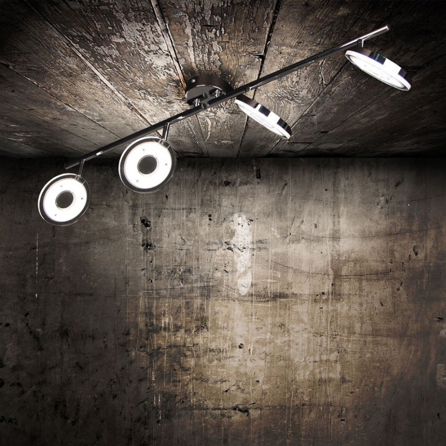 Eglo 78684 - LED bodové svietidlo DORNES 4xLED/4,5W/230V lesklý chróm