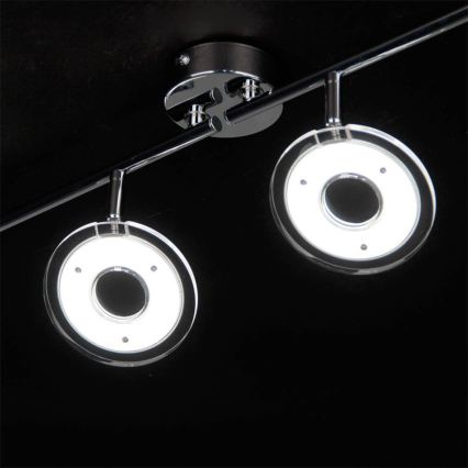 Eglo 78684 - LED bodové svietidlo DORNES 4xLED/4,5W/230V lesklý chróm