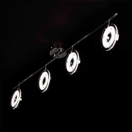 Eglo 78684 - LED bodové svietidlo DORNES 4xLED/4,5W/230V lesklý chróm