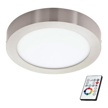 Eglo 78767 - LED RGB Stmievateľné stropné svietidlo TINUS 1xLED/6W/230V + diaľkové ovládanie