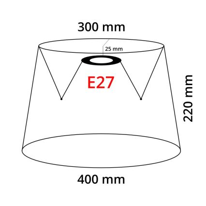 Eglo 78804 - Tienidlo VINTAGE E27 pr.40 cm