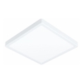 Eglo 78808 - LED Stropné svietidlo FUEVA LED/20,5W/230V 28,5x28,5 cm biela