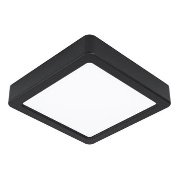 Eglo 78813 - LED Stropné svietidlo FUEVA LED/11W/230V 16x16 cm čierna