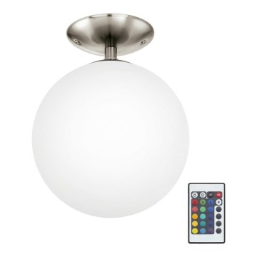 Eglo 79043 - LED RGB Stmievateľný prisadený luster RONDO C 1xE27/7,5W/230V