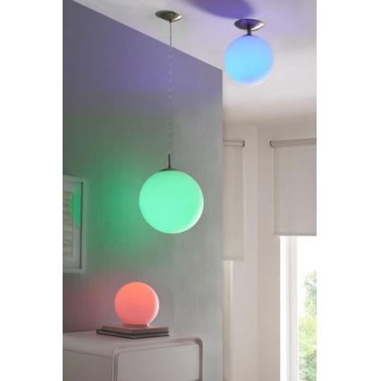 Eglo 79043 - LED RGB Stmievateľný prisadený luster RONDO C 1xE27/7,5W/230V