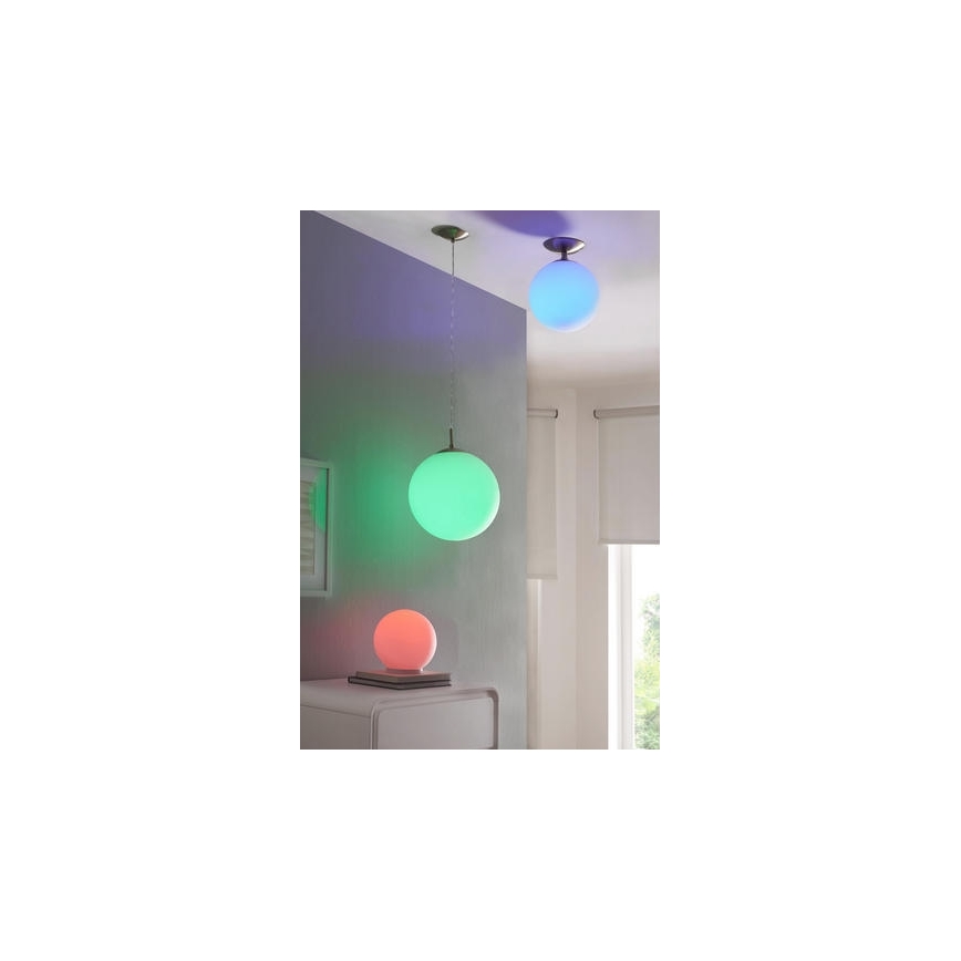 Eglo 79043 - LED RGB Prisadený luster RONDO C 1xE27/7,5W/230V