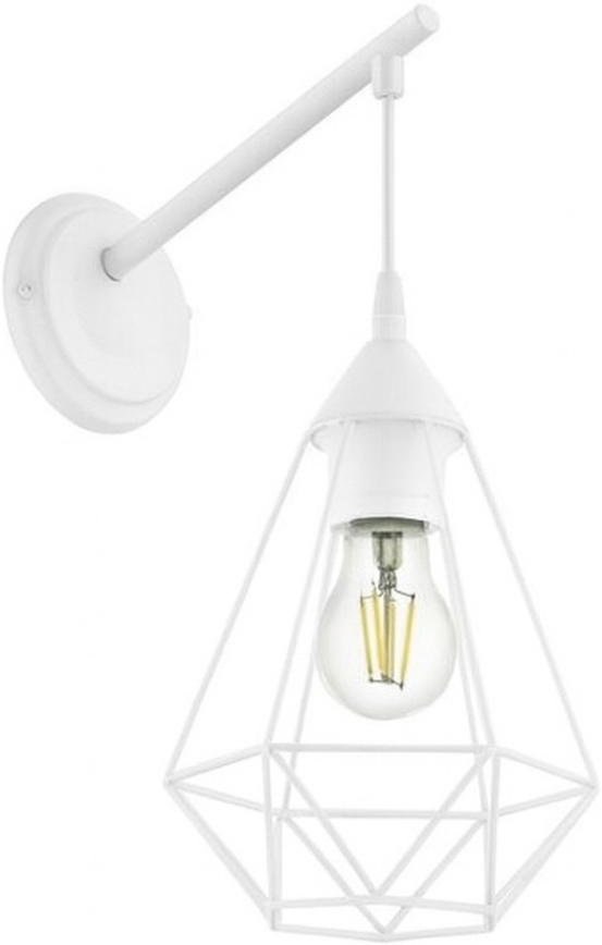 Eglo 79084 - Nástenné svietidlo BYRON 1xE27/60W/230V biele