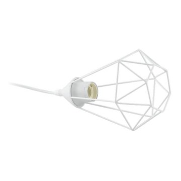 Eglo 79085 - Stolná lampa BYRON 1xE27/40W/230V biela