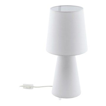 Eglo 79128 - Stolná lampa CARPARA 2xE27/12W/230V