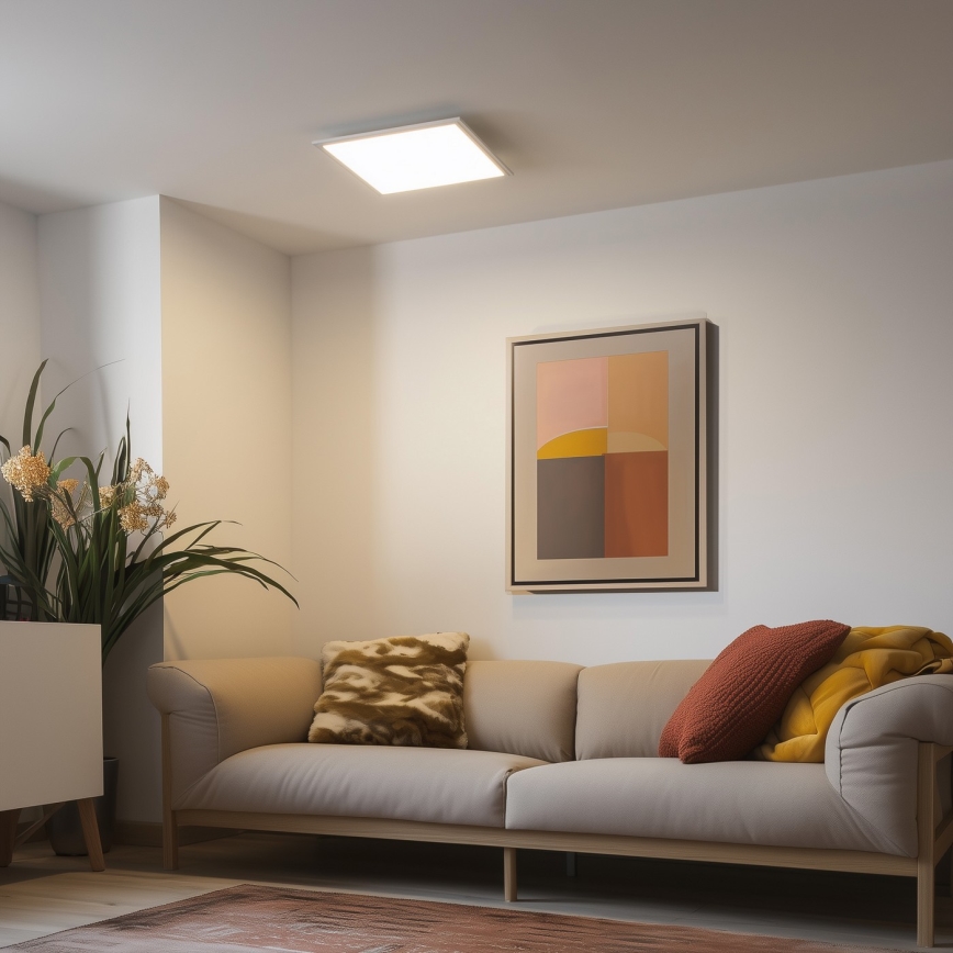 Eglo 79323 - LED Stmievateľné stropné svietidlo SALOBRENA LED/25W/230V 4000K 45x45 cm biela